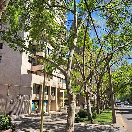 Apartamento depto El Golf Santiago de Chile Exterior foto